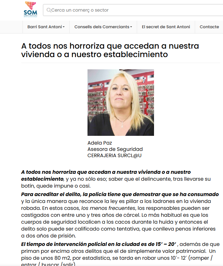Artículos de seguridad residencial